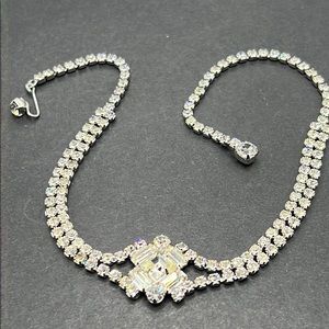 Vintage Kramer NY rhinestone necklace